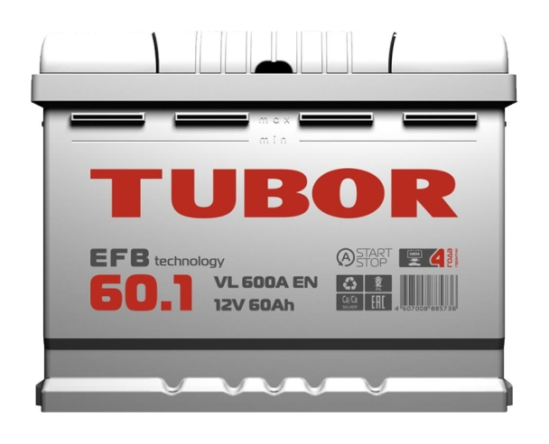 Tubor EFB 6СТ-60.1 VL